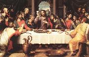 JUANES, Juan de The Last Supper sf Sweden oil painting artist